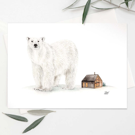 Lot de 6 cartes de souhaits / Série 2