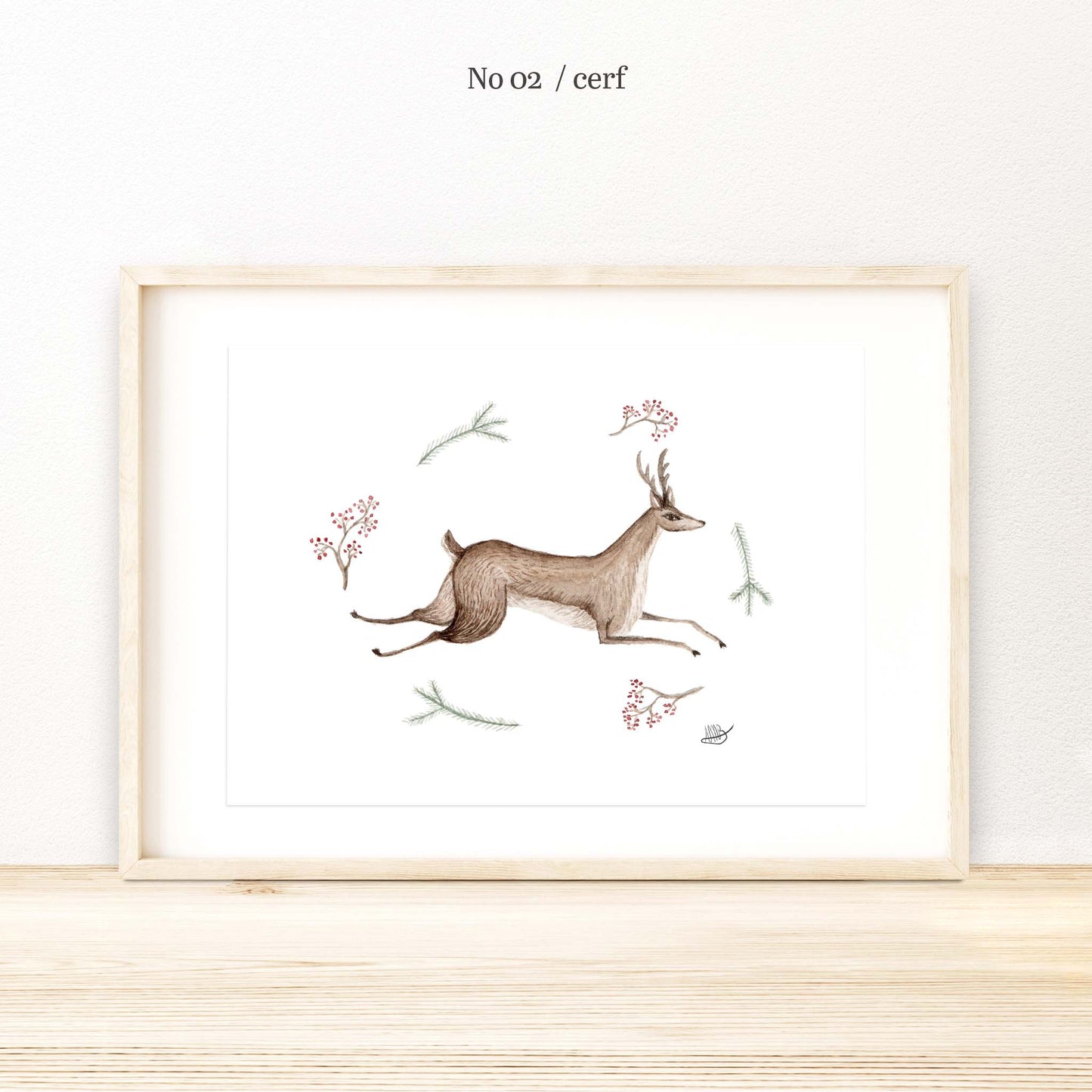 Illustration / Série 1 - Animaux du Québec