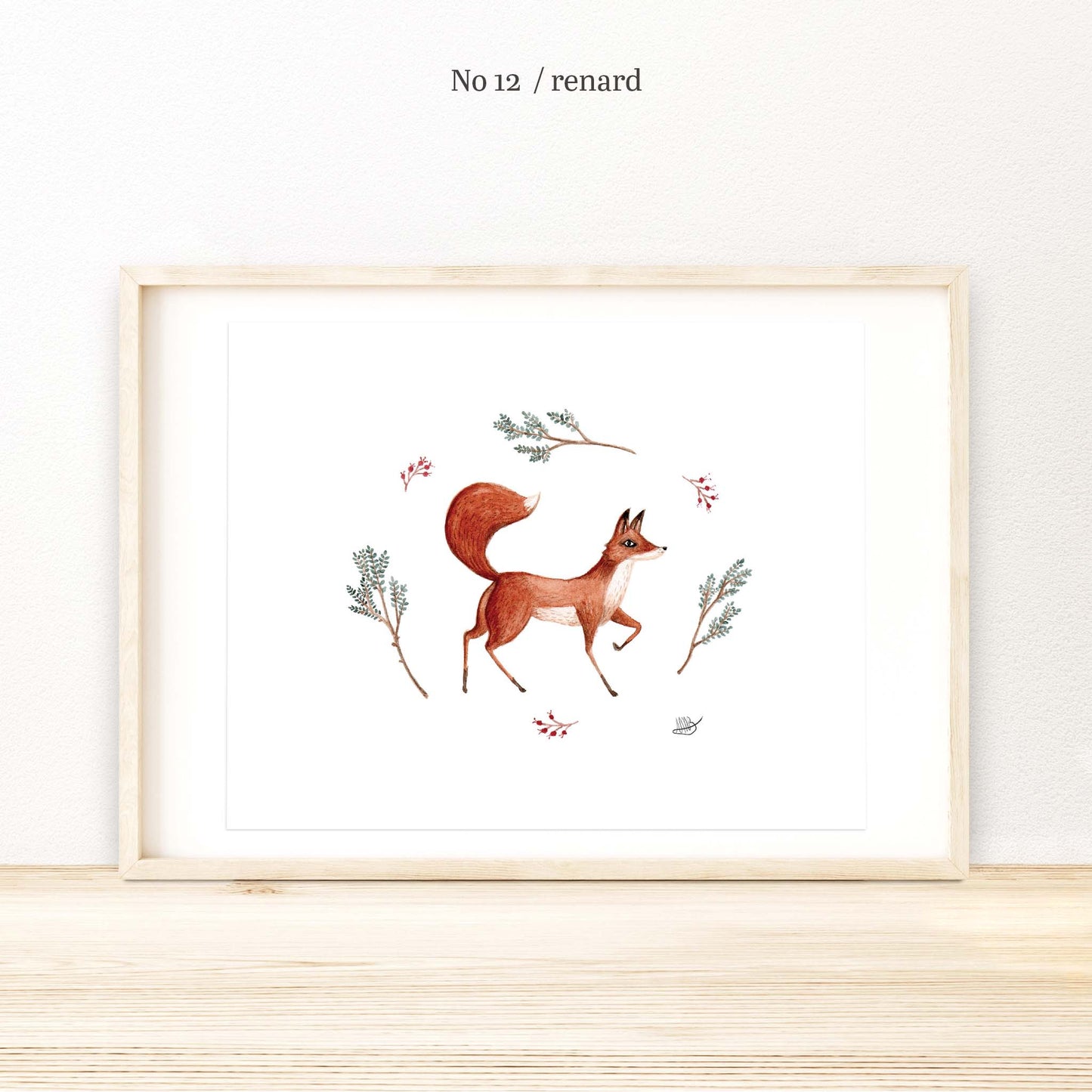 Illustration / Série 1 - Animaux du Québec