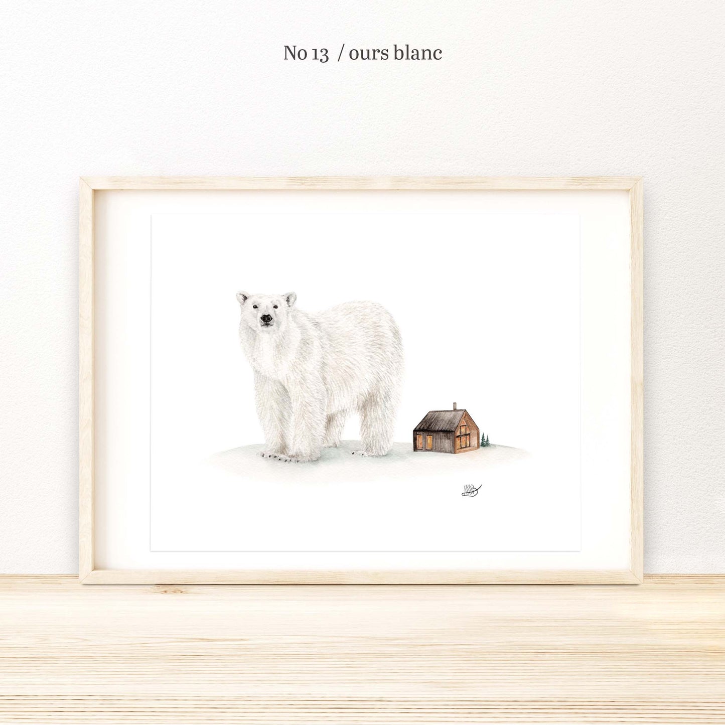 Illustration / Série 2 - Animaux du Québec