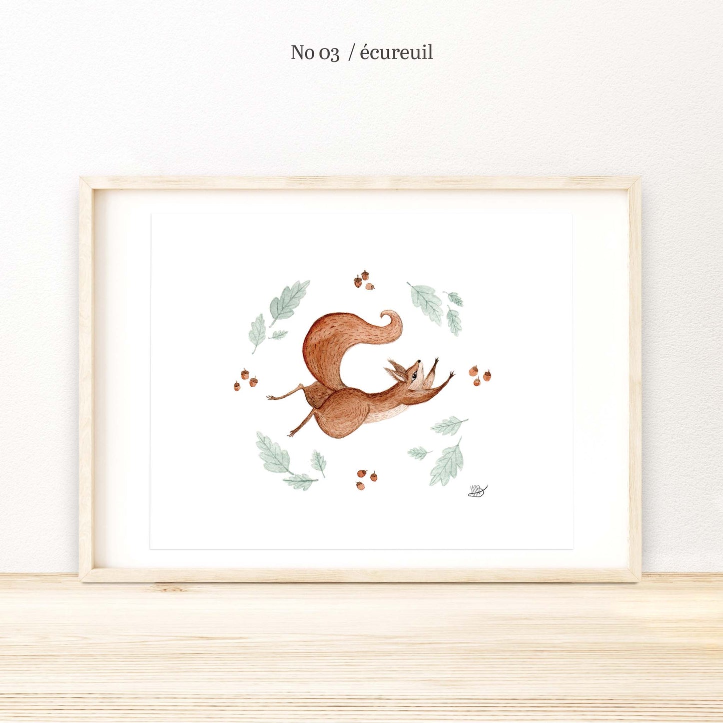 Illustration / Série 1 - Animaux du Québec