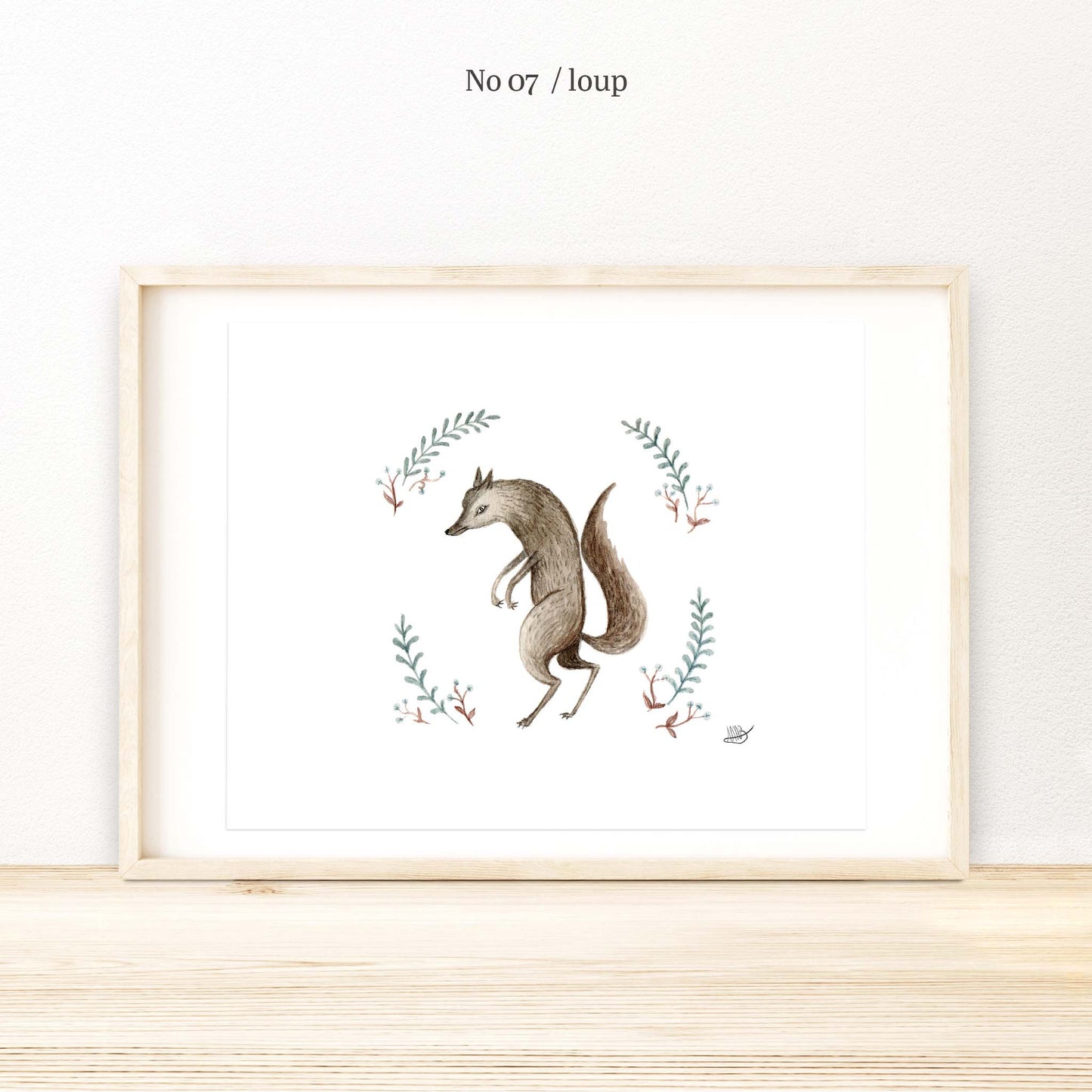 Illustration / Série 1 - Animaux du Québec