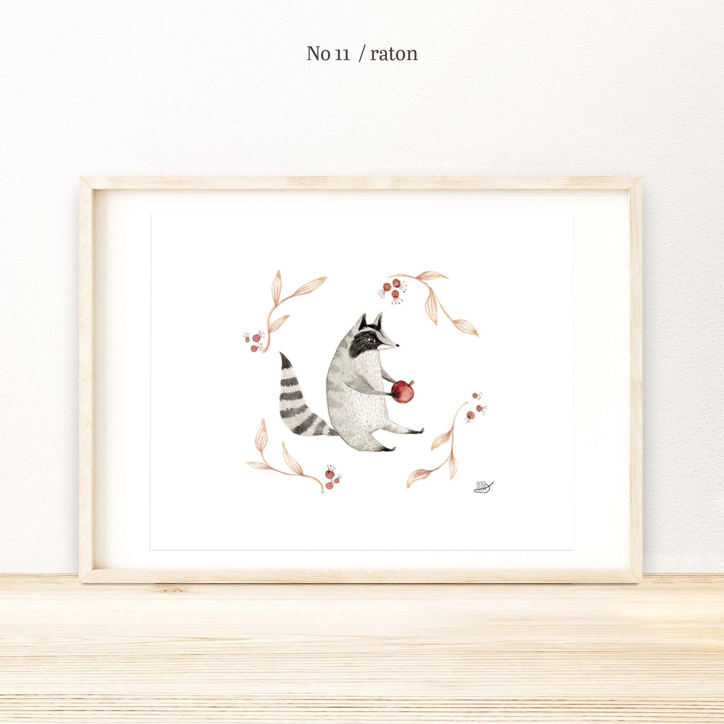 Illustration / Série 1 - Animaux du Québec