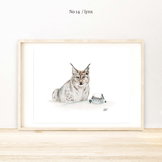 Illustration / Série 2 - Animaux du Québec