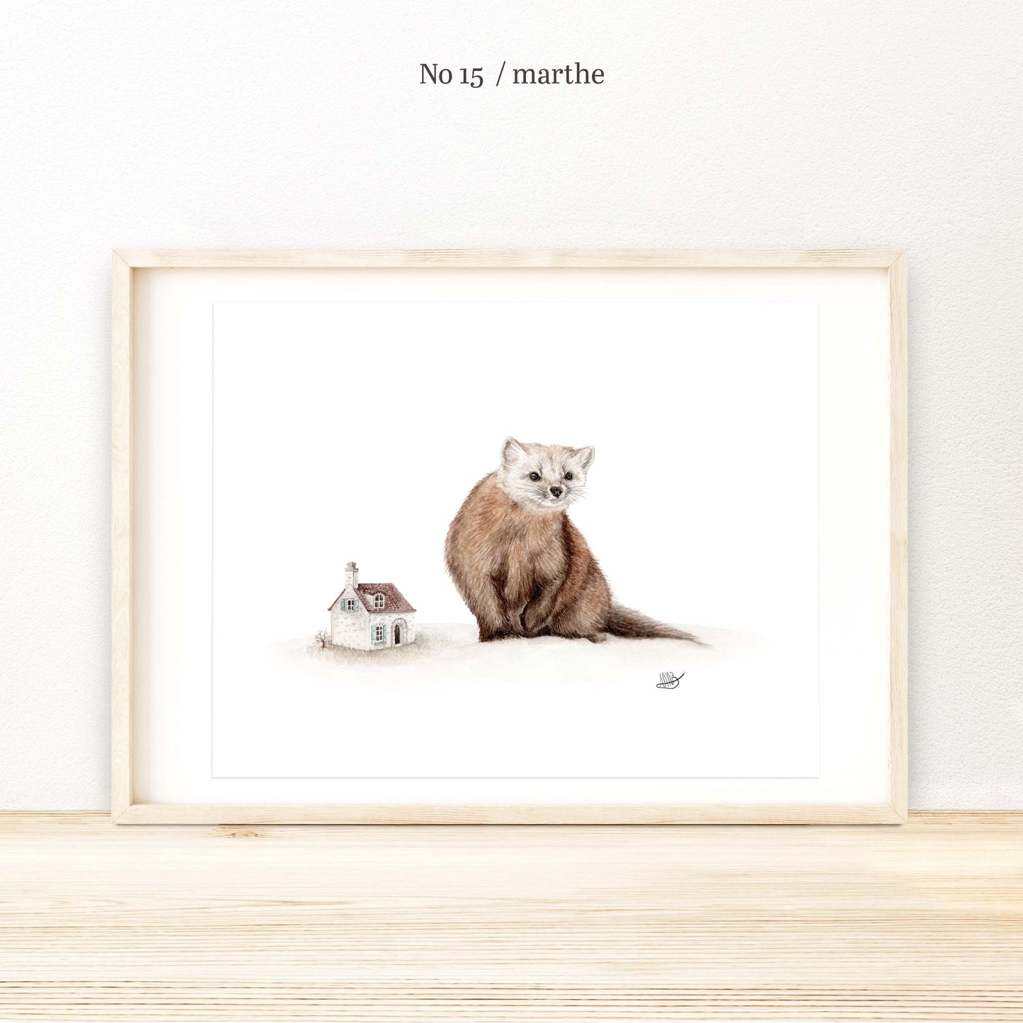 Illustration / Série 2 - Animaux du Québec