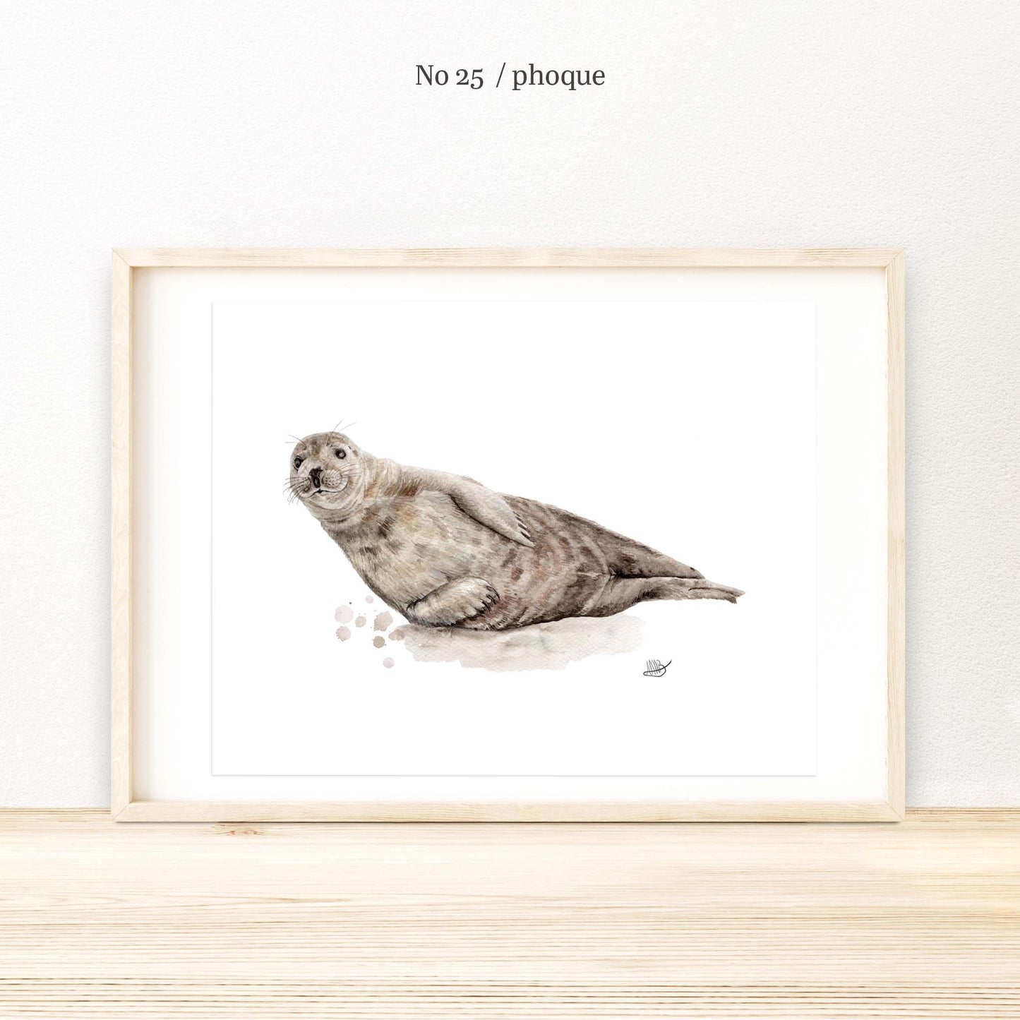 Illustration / Série 3 - Animaux du Québec