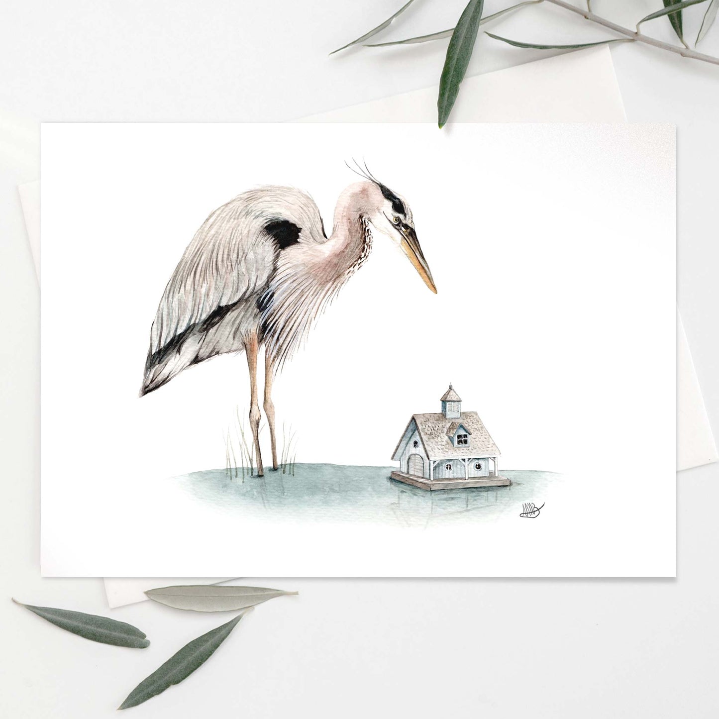 Lot de 6 cartes de souhaits / Série 2