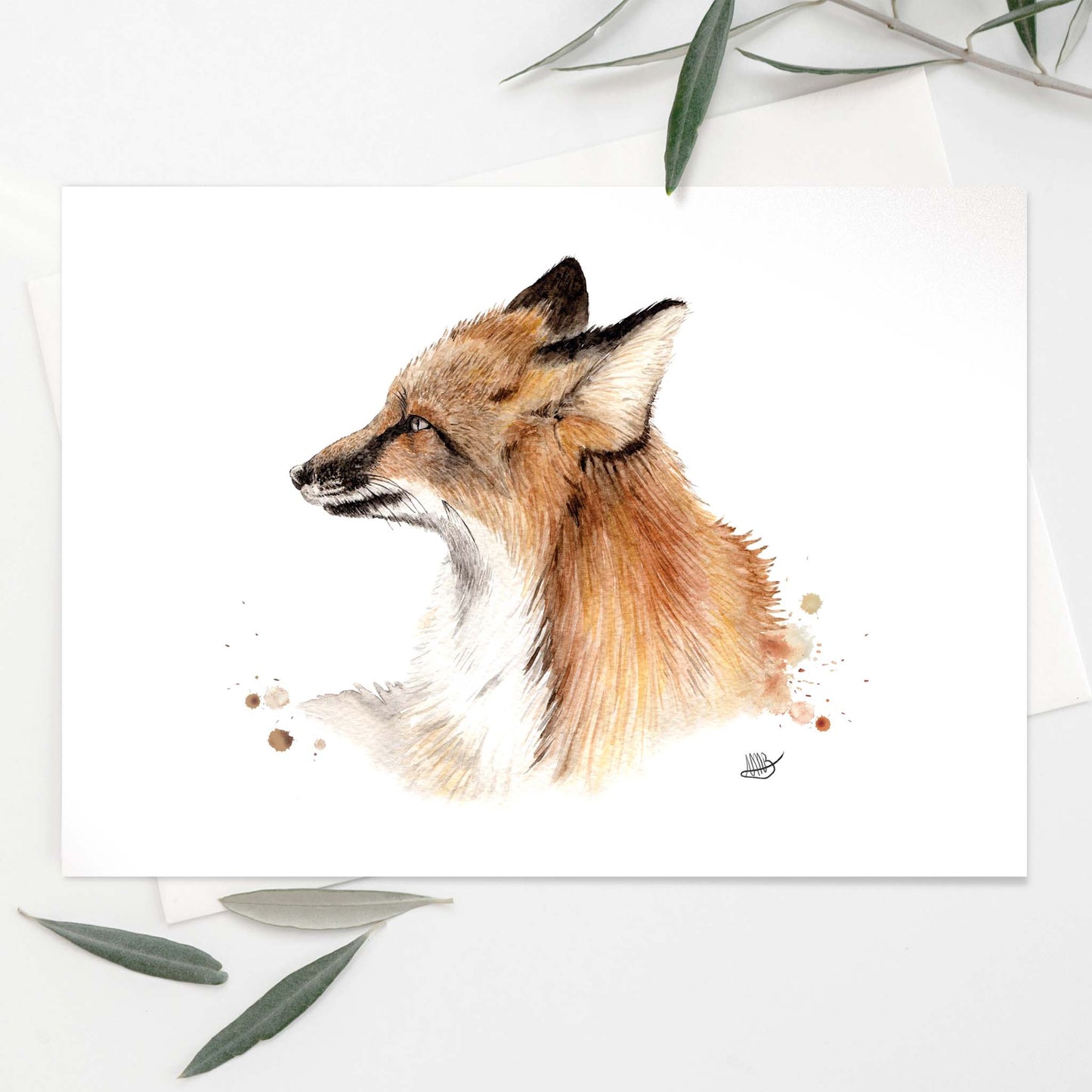 Lot de 6 cartes de souhaits / Série 3