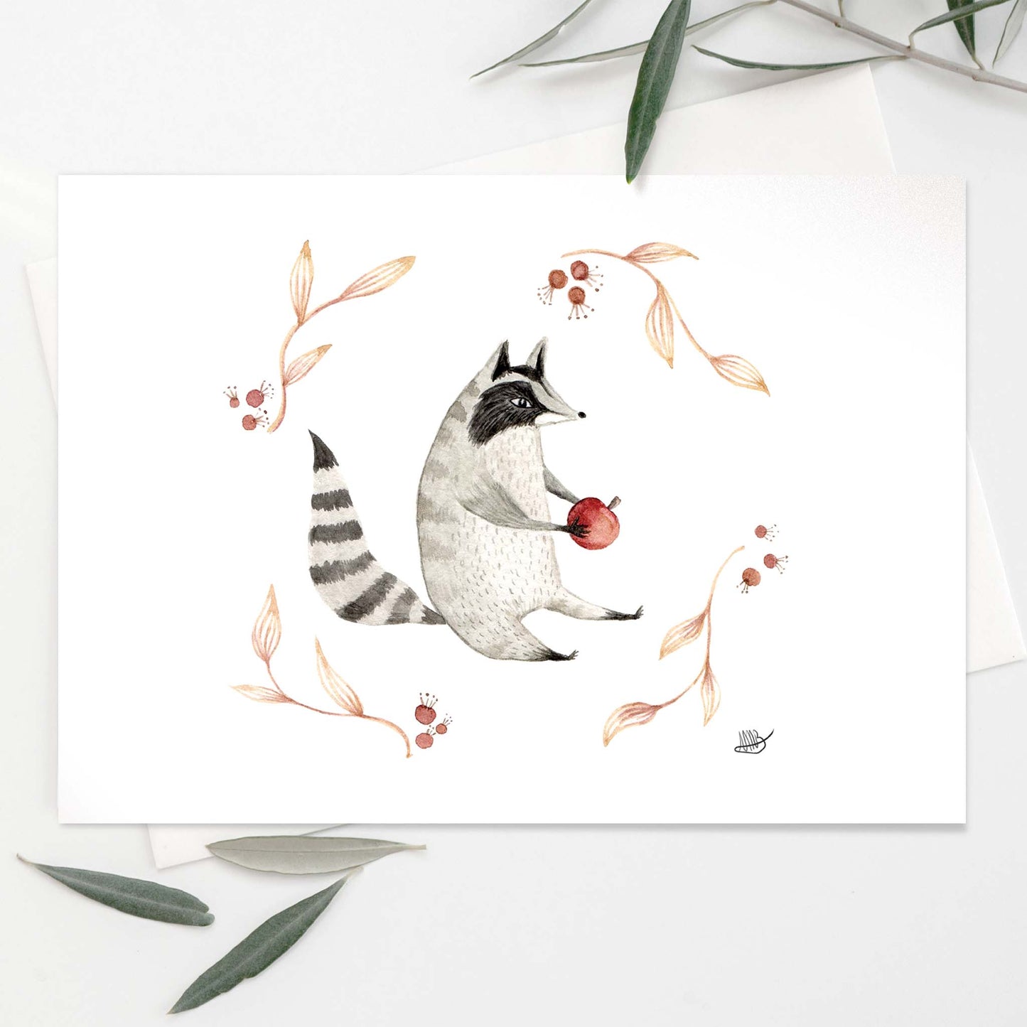 Lot de 6 cartes de souhaits / Série 1